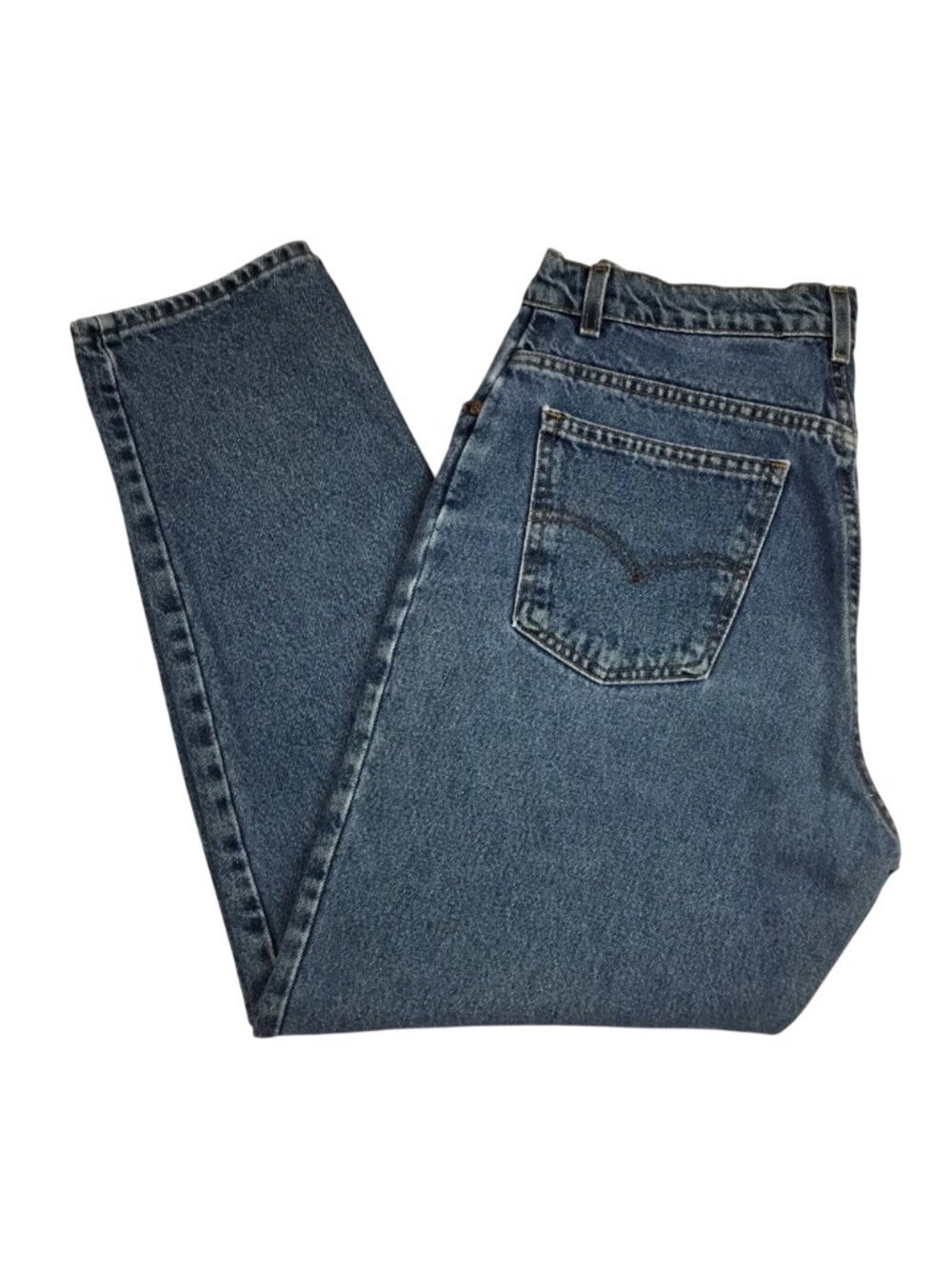 RARE VINTAGE LEVI’S 950 Orange Tab Relaxed Fit Tapered Leg Jeans Size 14 - Picture 8 of 15